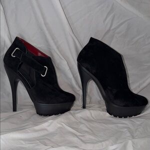 Michael Antonio Black High Heel Booties